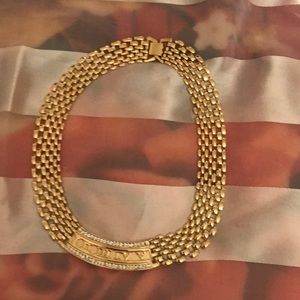 Gold Roman Numeral Necklace